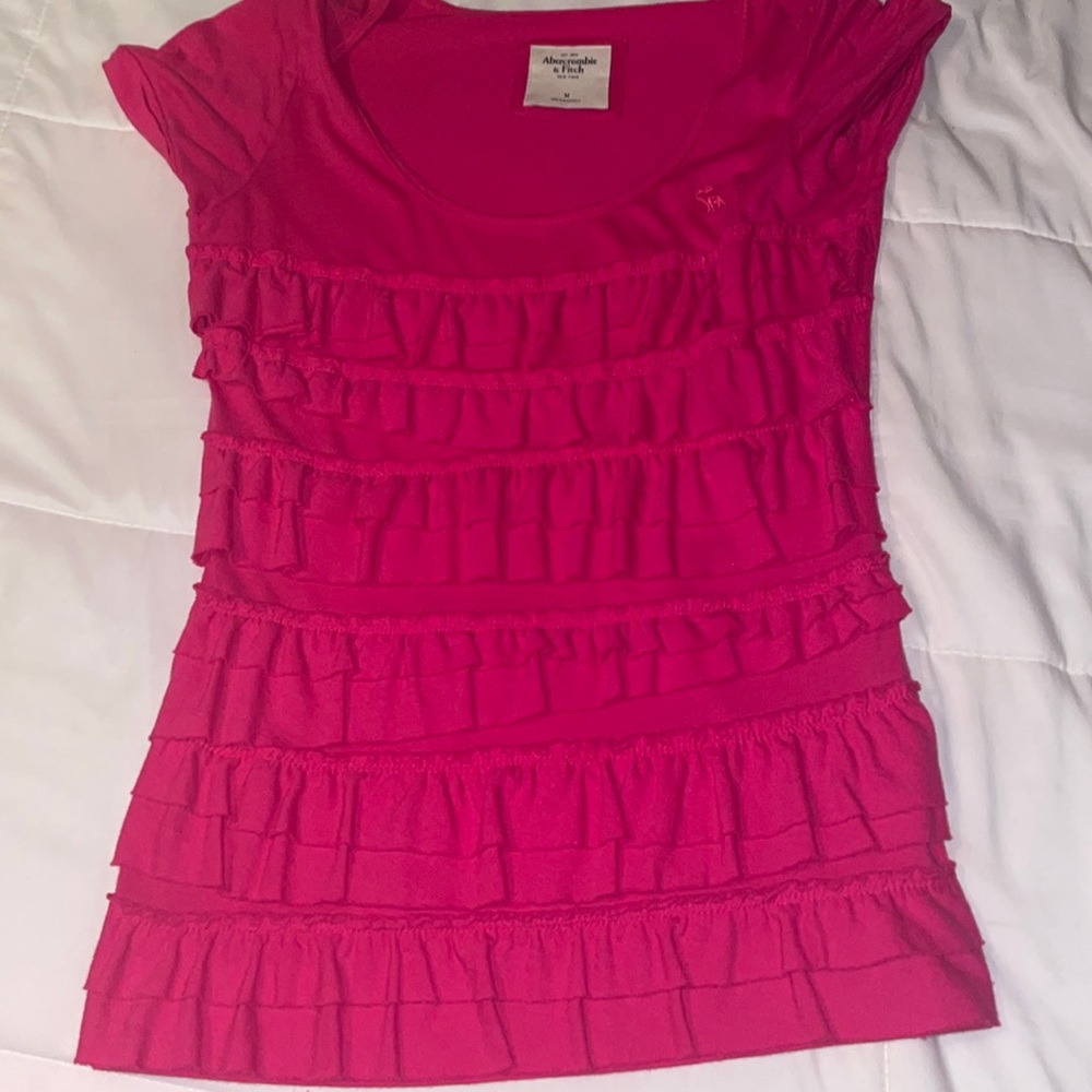 Abercrombie and Fitch ruffled top